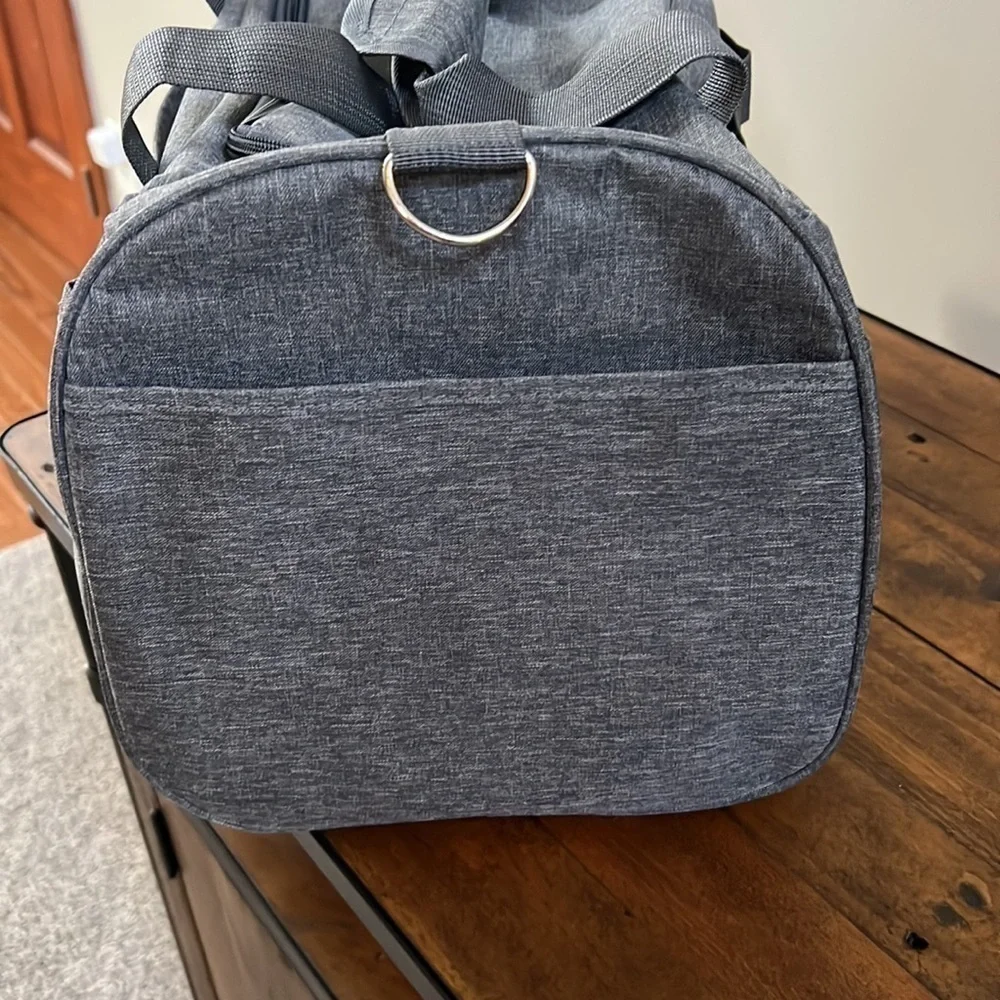 Sport Small Gray Duffel Bag